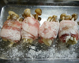簡単！しめじの肉巻き☆ゆずマヨ風味作り方1写真