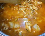 牛すじスープにキムチ＆豆腐♪作り方3写真