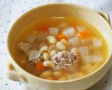 大根と大豆たっぷりスープ！栄養満点♪作り方6写真