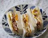豚こま照り焼きのサンドイッチ♪大満足！作り方14写真