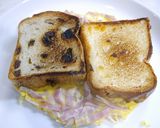 簡単ランチ！塩ハーフフレンチトースト作り方4写真
