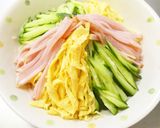 タレも糖質オフ！おから麺で☆冷やし中華。作り方10写真