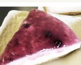 ヨーグルトケーキのブルーベリーソースかけ作り方11写真