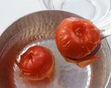 簡単☆ウェイパーでトマト+卵スープ♪作り方1写真