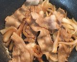ぽん酢であっさり豚バラ生姜焼き☆作り方4写真