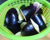 ナスのオイスターソース炒め煮♪作り方1写真