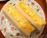 幸せの☆はちみつ辛子マヨ☆たまごサンド作り方5写真