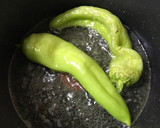 万願寺とうがらしの揚げ浸し作り方1写真