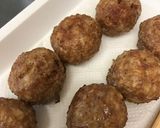れんこん入り肉団子の甘酢あん作り方5写真