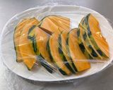 レンジで時短♫かぼちゃの焼きびたし作り方1写真