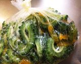 苦くない！ゴーヤとスパムのかき揚げ作り方2写真