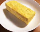 白だしでふわふわだし巻き卵作り方3写真