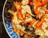 舞茸茶TVからキノコご飯に♪作り方4写真