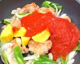 レトルトナポリタンソースで♫簡単チキン作り方5写真