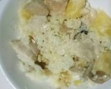 鶏肉とじゃがいも、しめじのホワイトドリア作り方5写真