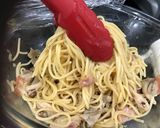 ワンボウルパスタ♪和風カルボナーラ作り方9写真