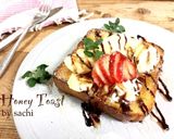 簡単朝食！生ハムエッグトースト作り方7写真