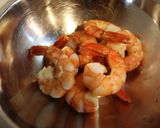 エビとルッコラのペペロンチーノ作り方7写真