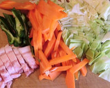 夏休み、目玉のっけ焼そばをお子様と～作り方4写真