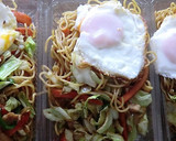 夏休み、目玉のっけ焼そばをお子様と～作り方6写真
