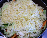 夏休み、目玉のっけ焼そばをお子様と～作り方5写真