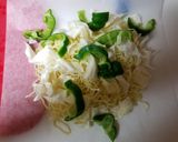 おひとり様のレンチン塩焼きそば作り方3写真