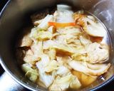 お弁当にも!竹輪とキャベツの油揚げ煮作り方4写真