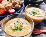 甘くて濃厚生とうもろこしと鶏出汁のスープ作り方14写真