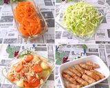 常備菜で作る 簡単詰めるだけ弁当 可愛い作り方6写真