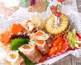 常備菜で作る 簡単詰めるだけ弁当 可愛い作り方7写真