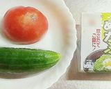 ２分簡単☆20kcalめかぶ胡瓜の酢物　作り方1写真