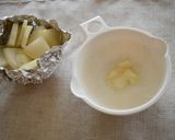 【離乳食】出汁香る～カブのとろとろスープ作り方2写真