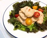 【低温調理器】鶏むね肉で簡単マヨチリ和え作り方5写真