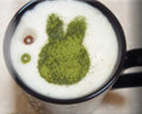 ❤ちょっぴり大人❤ほろ苦～抹茶カフェオレ作り方4写真