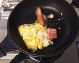 朝食丼作り方1写真
