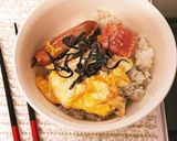 朝食丼作り方2写真