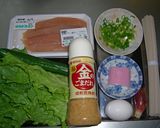 満腹！そばサラダ作り方1写真