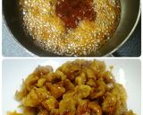フライパンで♪鶏皮の串なしカリカリ焼き鳥作り方6写真