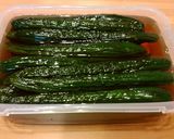 超簡単!水なしオイジ(오이지)作り方4写真