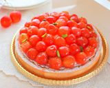 さくらんぼのチーズタルト作り方17写真