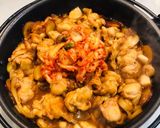 海鮮チーズタッカルビ丼作り方6写真