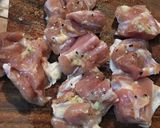 ＊鶏肉とカボチャのココナッツ煮込み＊作り方1写真