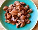 砂肝の梅昆布茶と梅肉和え！作り方4写真