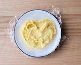 火いらず！レンジで簡単オムライス♫作り方5写真