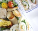 夏休みの毎日カラフルご飯作り方17写真