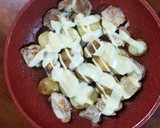 簡単！鶏肉とじゃがいものマヨチーズ焼き作り方6写真