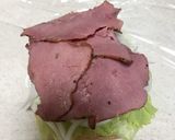 パストラミビーフのサンドイッチ作り方4写真