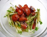 簡単！しらすと夏野菜のイタリアンサラダ作り方2写真