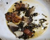 天然キノコを使ったマルタイの皿うどん作り方3写真