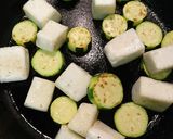 ズッキーニとはんぺんの生姜醤油作り方3写真
